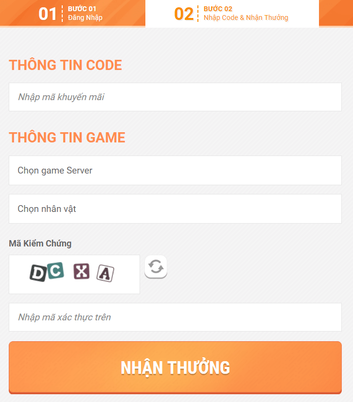 Cách nhập giftcode Ngôi Sao Thời Trang 360Mobi