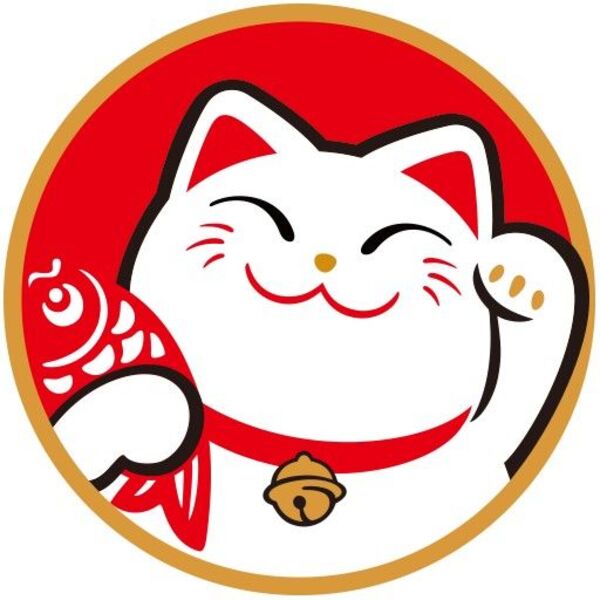 hình avatar mèo tết cười vui vẻ