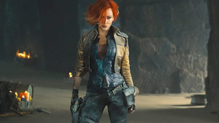 Không thể tin là ai đó trong đoàn có thể thuyết phục Cate Blanchett đến với Borderlands với mớ tóc cam neon