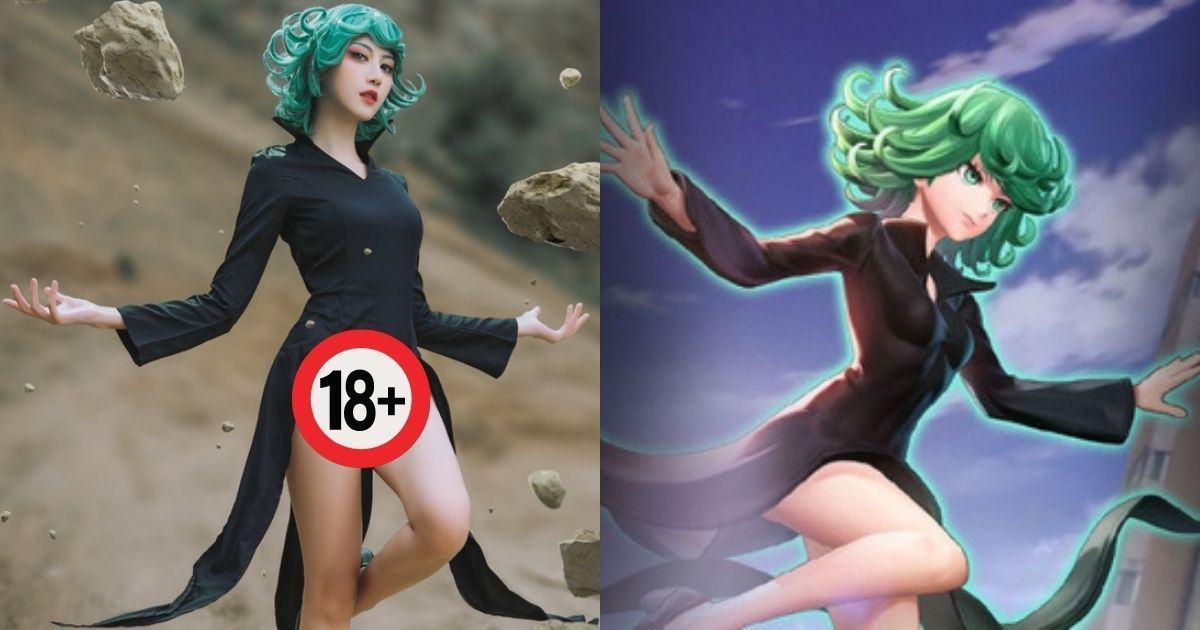 Hot Girl Cosplay Tatsumaki C C Mlem Khi N C C Game Th Li N Qu N V Fan Anime M M Tr Ng