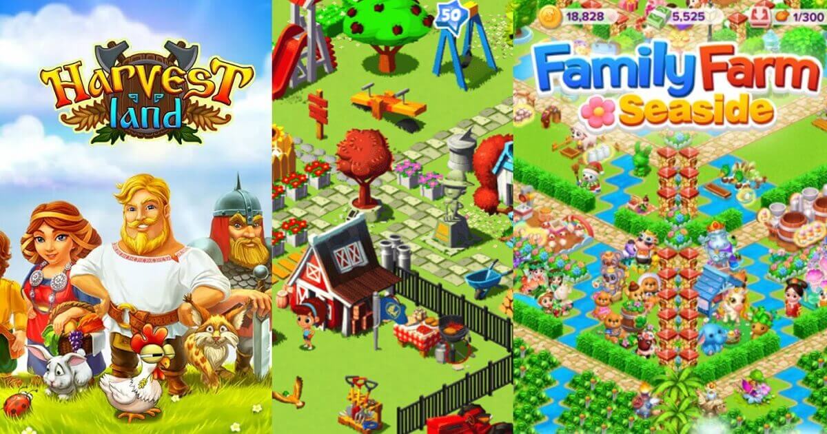 Top 12 game nông trại hay, game nông trại online, offline