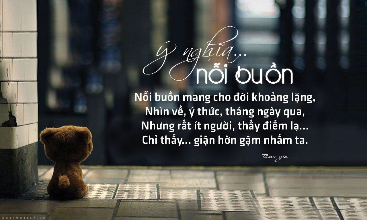 Ảnh Chữ Buồn, Hình Chữ Buồn Cho Người Mang Tâm Sự