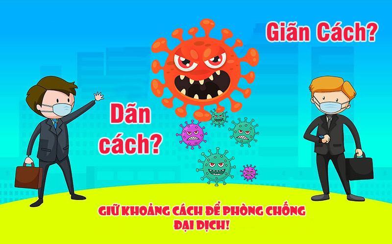 DÃN CÁCH hay GIÃN CÁCH mới là đúng?