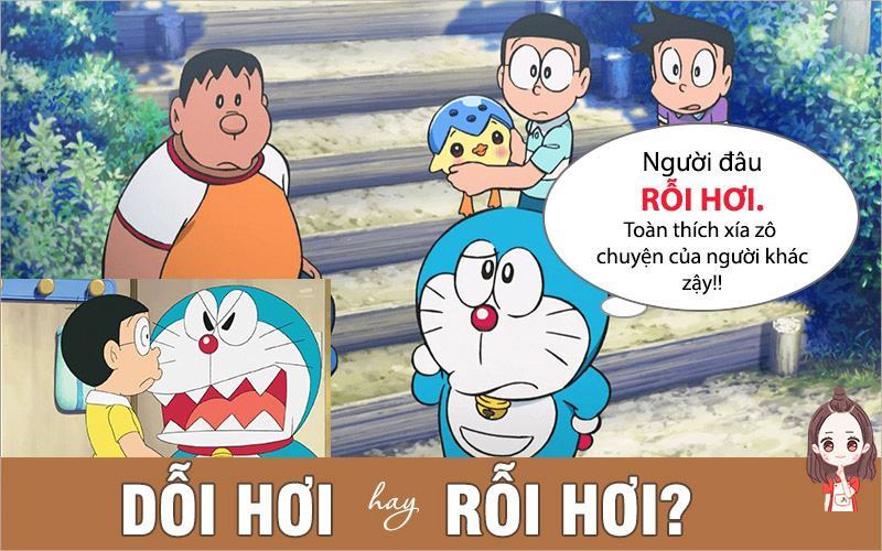 DỖI HƠI hay RỖI HƠI? Dùng sao cho đúng?