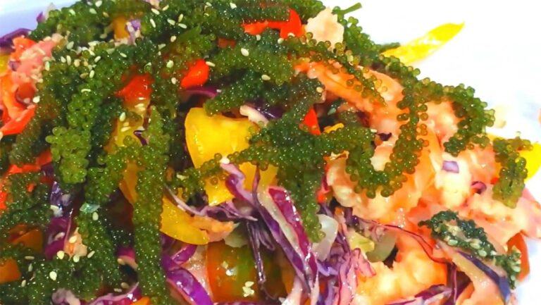 3 cách làm salad rong nho giòn tan cực hấp dẫn và cuốn vị giác đến tột độ