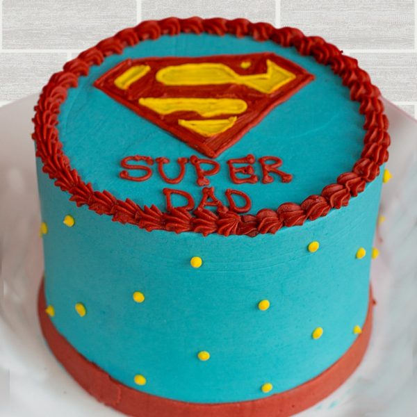 Bánh sinh nhật bố siêu anh hùng