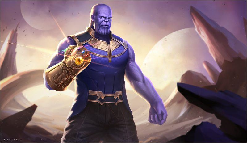 Hình ảnh của Thanos