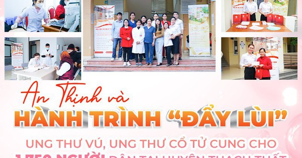 An Thịnh và hành trình “đẩy lùi” ung thư vú, ung thư cổ tử cung cho 1.750 người dân tại huyện Thạch Thất