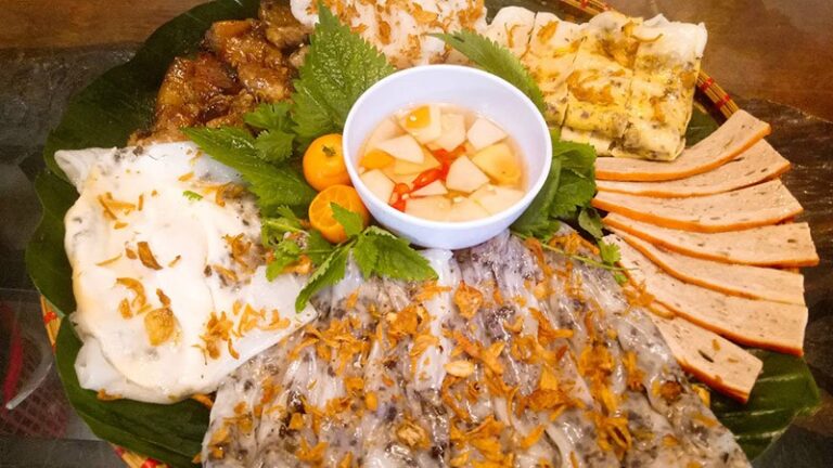 Bánh cuốn bao nhiêu calo? [100g, 1 đĩa, 1 hộp bánh cuốn bao nhiêu calo?]