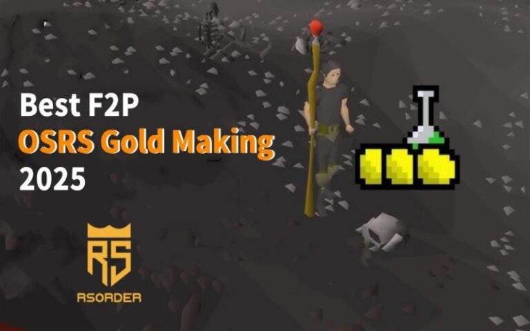 Best F2P OSRS Gold Making Methods in 2025