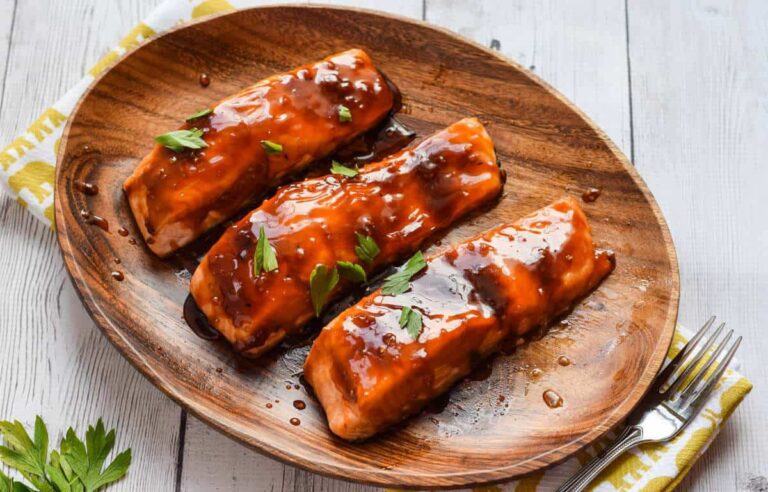 Cá hồi nướng sốt Teriyaki thơm ngon chuẩn vị Nhật Bản