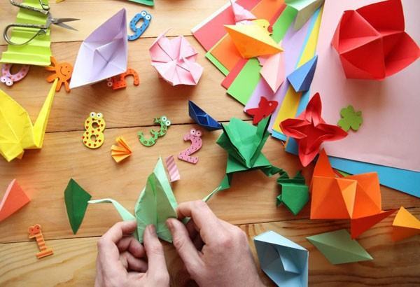 cách gấp giấy origami 1