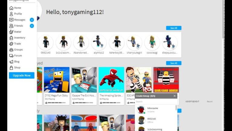 Cách kết bạn trong Roblox (Gửi lời mời, chấp nhận, xóa bạn bè) trên điện thoại, PC