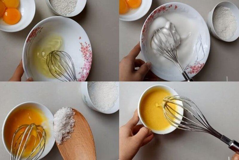 Cách làm bánh rán từ bột mì và trứng