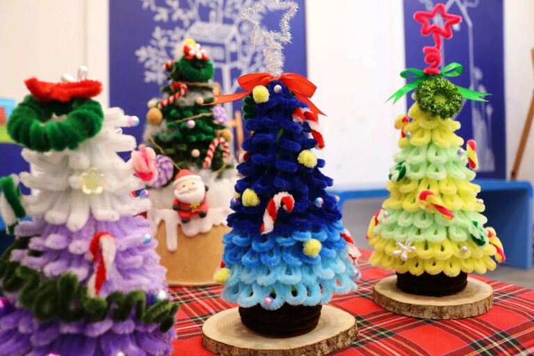 Cách làm cây thông noel handmade đẹp đơn giản cho giáng sinh