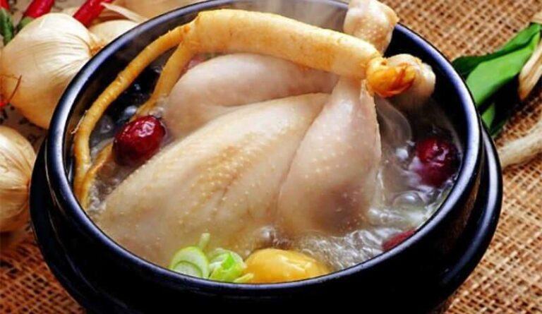 Cách làm gà hầm sâm Hàn Quốc ngon lạ miệng