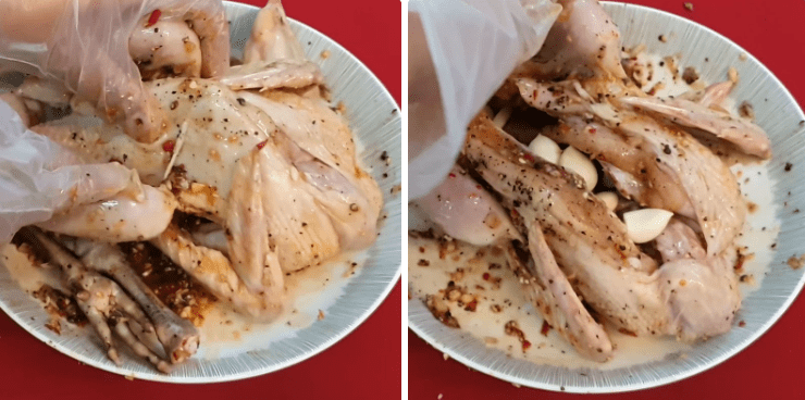 Cách làm gà cháy tỏi