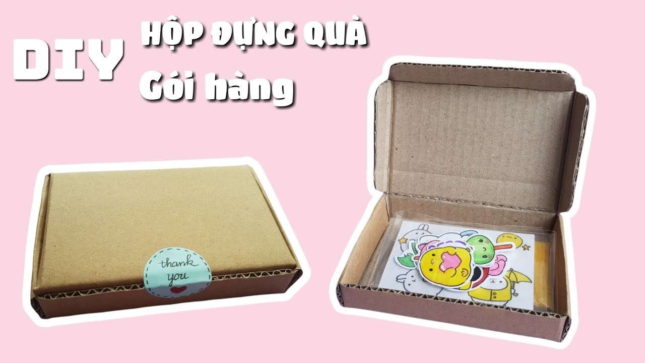 cách làm 1. hộp gói