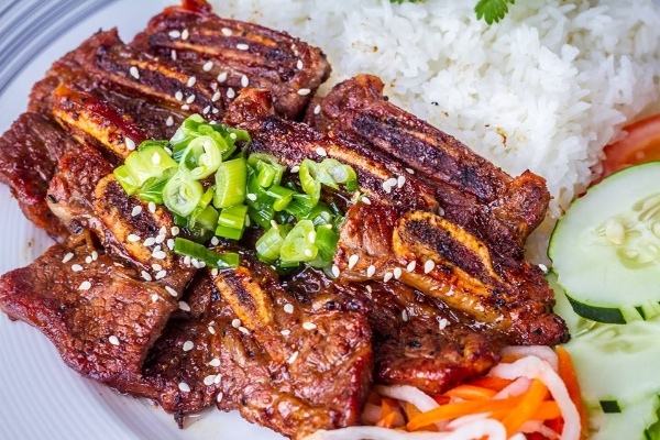 cách làm sườn bò hàn quốc 1