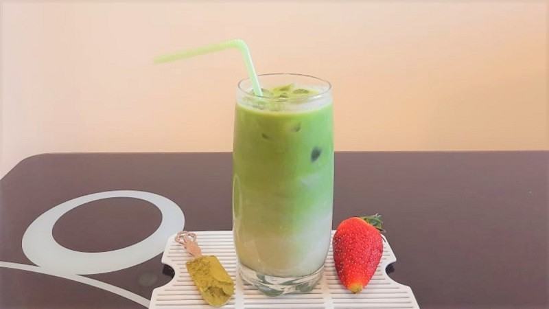 Cách làm trà sữa matcha 1