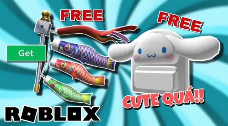 Cách lấy đồ Free trong Roblox nhận 100% miễn phí 02/2023