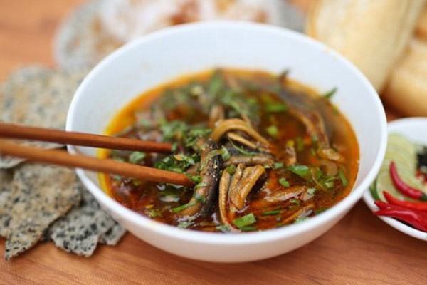 cách nấu súp lươn 1