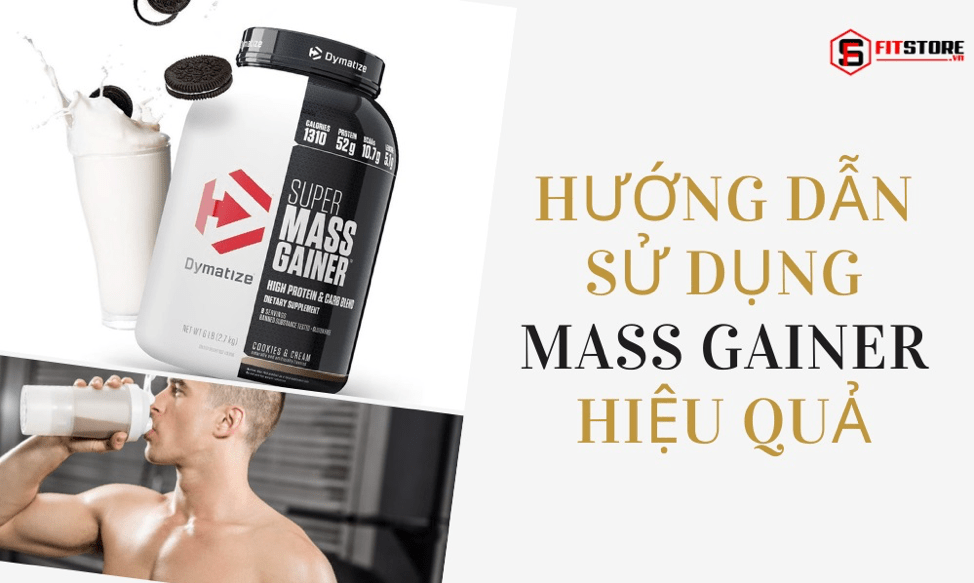 Cách sử dụng sữa Mass Gainer cho người gầy đúng cách 1