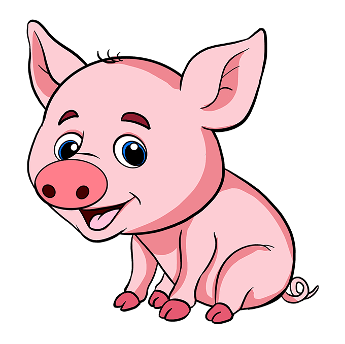 Tay Vẽ Lợn Chân Dung Vector Của Heo Con Theo Phong Cách Cổ Điển Biểu Tượng  Năm Mới Giáng Sinh Xmas Hình Minh Họa Khắc Động Vật Thú Cưng Trang Trại Lời
