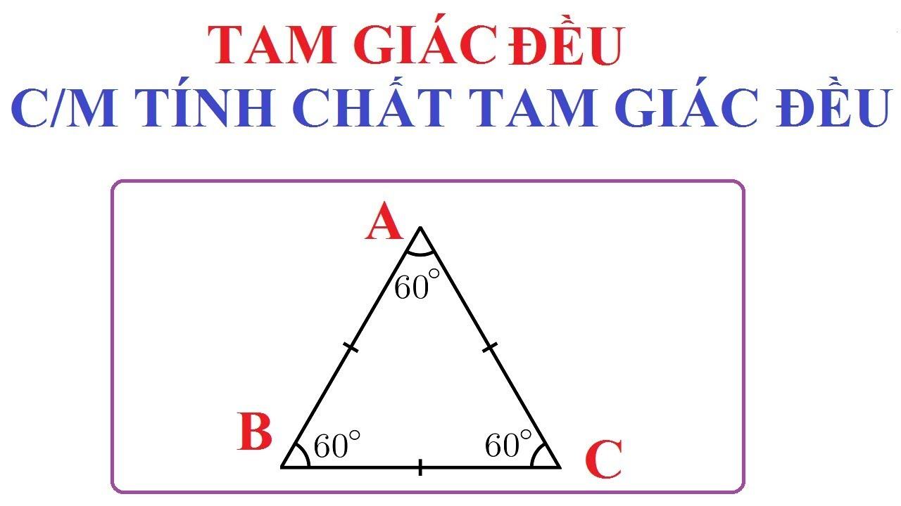 Một số đặc điểm quan trọng của tam giác đều 1