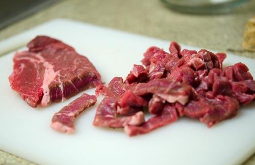 cách xào thịt bò cần tây