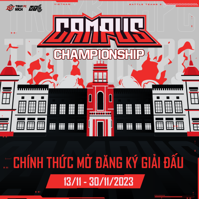 Campus Championship 2023, Giải đấu được cộng đồng sinh viên mong chờ dịp cuối năm của Battle Teams 2 – Truy Kích PC có gì hot?