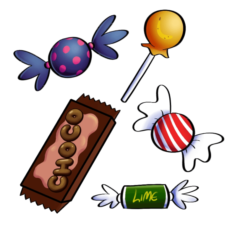 Candy trong Blox Fruit