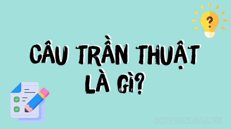 Câu trần thuật là gì? Đặc điểm, chức năng và dấu hiệu nhận biết