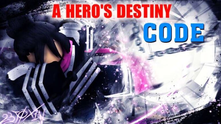 Code A Hero Destiny mới nhất 2022, Cách nhập Codes