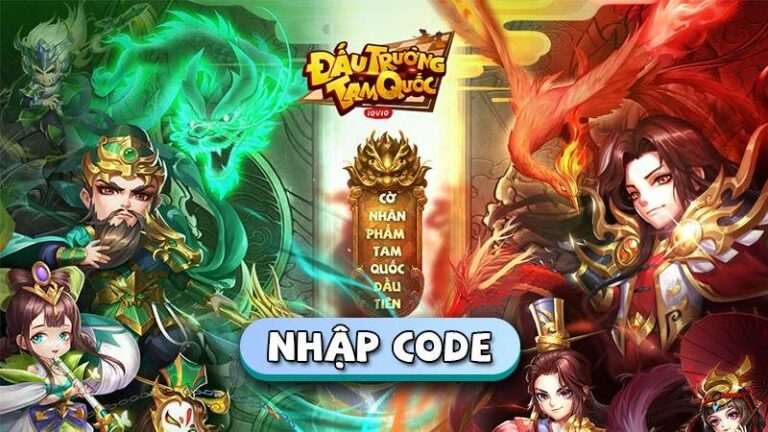 Code Đấu Trường Tam Quốc mới nhất 2023, Cách nhập giftcode