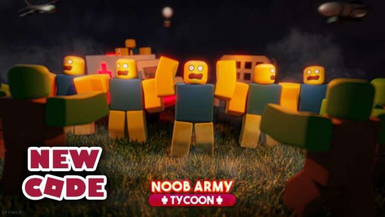 Code Noob Army Tycoon mới nhất 2022, Cách nhập Codes