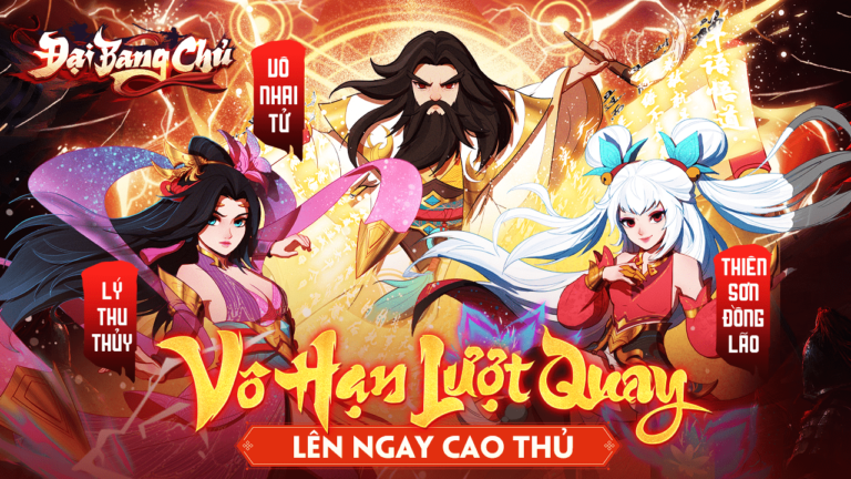 Đại Bang Chủ – Tuyệt tác game Kim Dung, free 5 ‘tuyệt đại cao thủ’, vô hạn chiêu mộ khi vào game