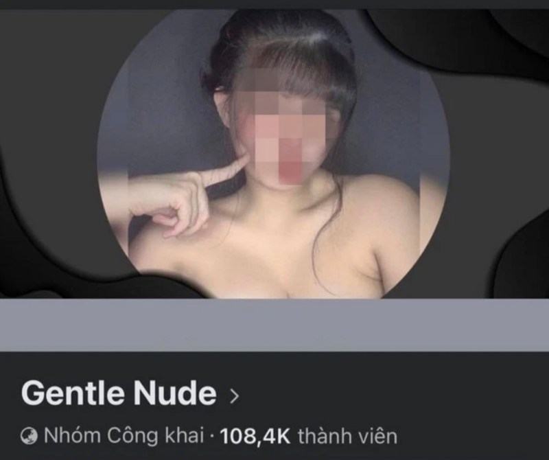 Khỏa thân nhẹ - Nội dung nhóm riêng tư 18+