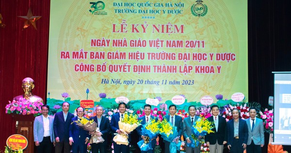Giám đốc Bệnh viện Bạch Mai kiêm nhiệm Phó Hiệu trưởng Trường Đại học Y Dược, ĐHQGHN