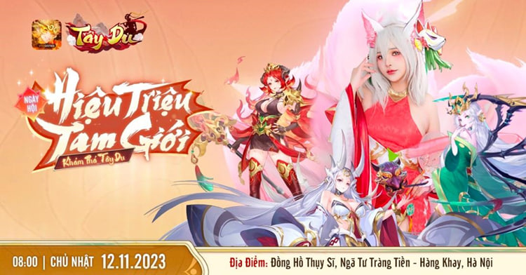 Hiệu Triệu Tam Giới – Khám Phá Tây Du: Ngày hội ra mắt game mới Tây Du VNG