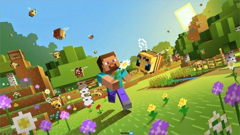 Hình Ảnh Minecraft Đẹp Ngầu 3D, 4K Cực Sắc Nét Tặng Anh Em