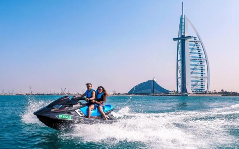 Jet Ski Dubai at Night: Illuminated Water Experiences