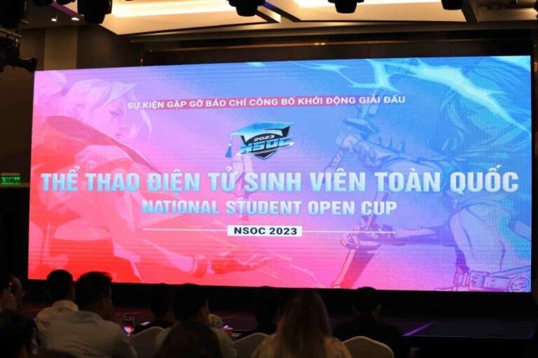 Khởi động National Student Open Cup 2023 – giải đấu eSport dành cho sinh viên toàn quốc