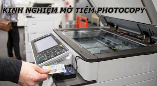 Kinh nghiệm mở Cửa hàng photocopy – Vốn ít, lời cao & an toàn