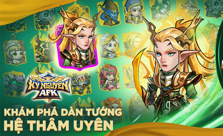 Kỷ Nguyên AFK – Game idle bối cảnh giả tưởng Châu Âu đặc sắc sắp ra mắt game thủ Việt