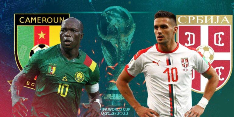 Link Xem Trực Tiếp Cameroon vs Serbia Bảng G (17h00, 28/11)