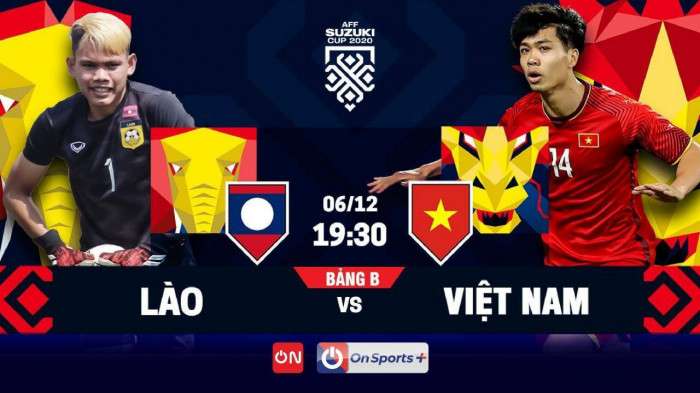 Link xem trực tiếp Lào vs Việt Nam Bảng B AFF Cup 2022