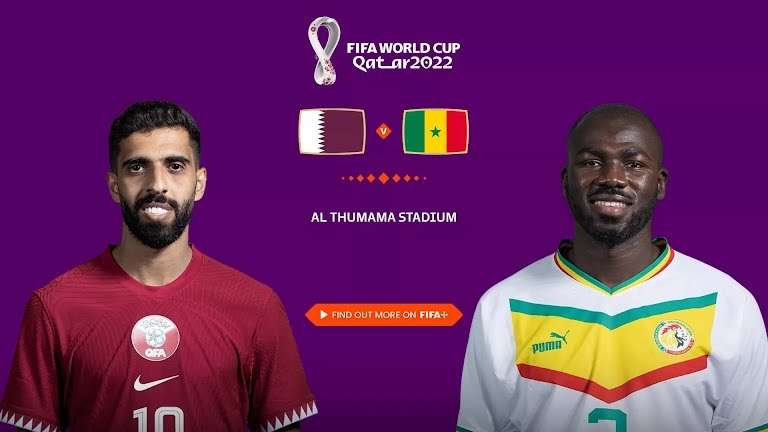 Kết nối để xem trực tiếp Qatar vs Senegal