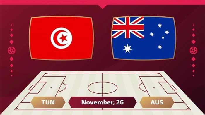 Soi kèo bóng đá Australia vs Tunisia