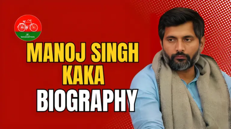 Manoj Singh Kaka: Education,Wife,Family,Career,Wiki